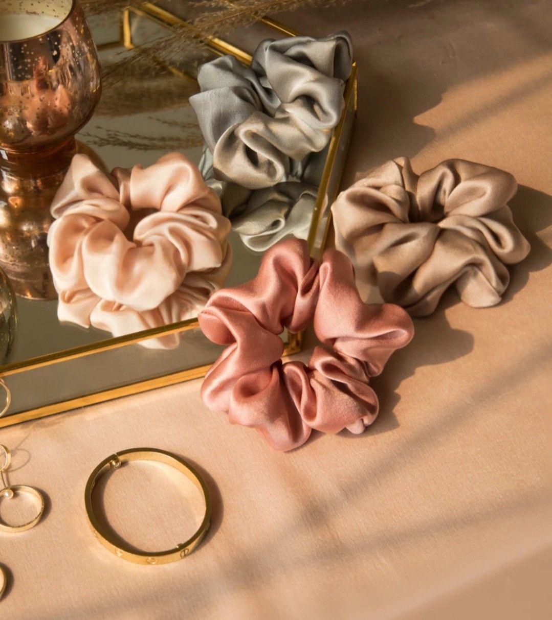 Silk Scrunchie: Which is better, VAZA or Kitsch - VAZASILK