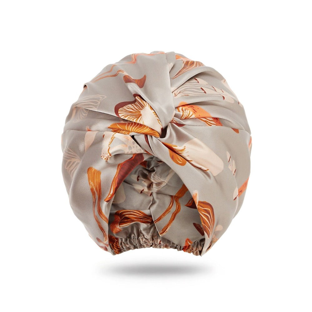 vazasilk double layer silk bonnet Mushroom