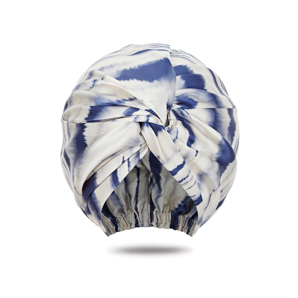vazasilk double layer silk bonnet Twilight Fusion