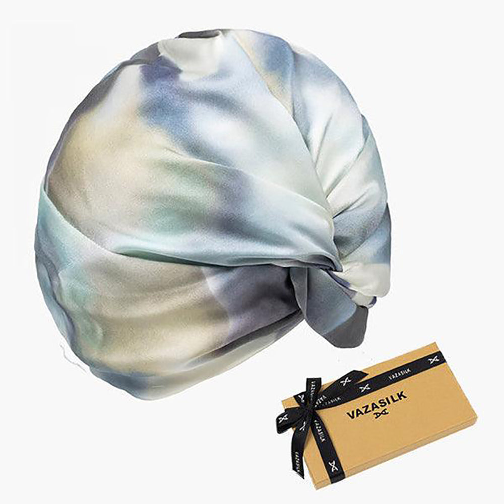 vazasilk double layer silk bonnet Ethereal Twilight