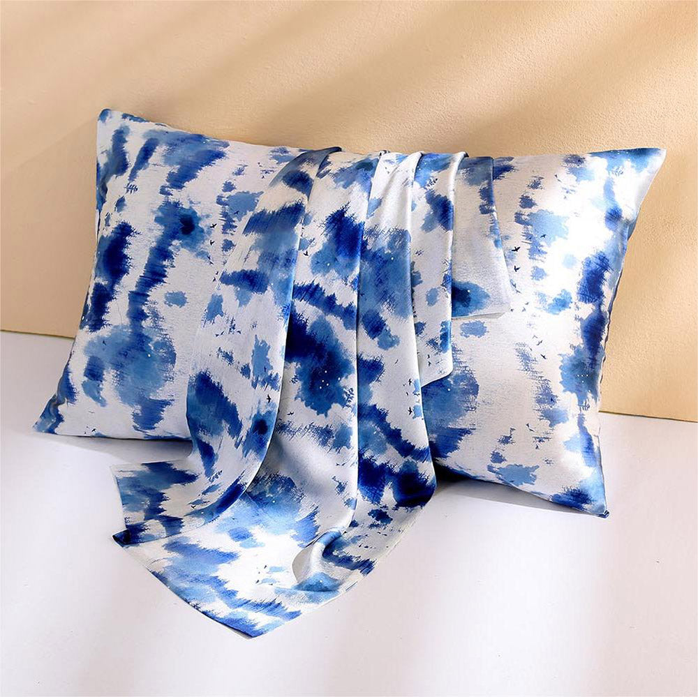 22 Momme Silk Pillowcase - Mystic Sky