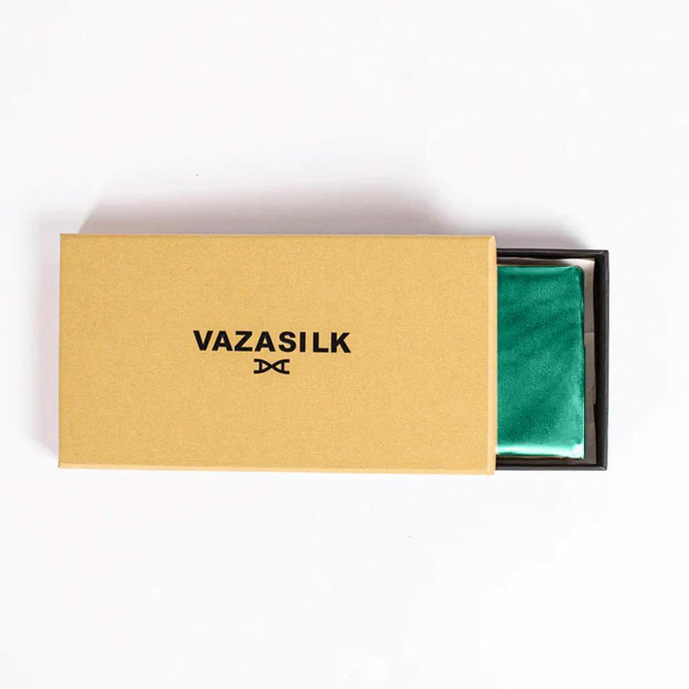 22 Momme Silk Pillowcase - Dark Green