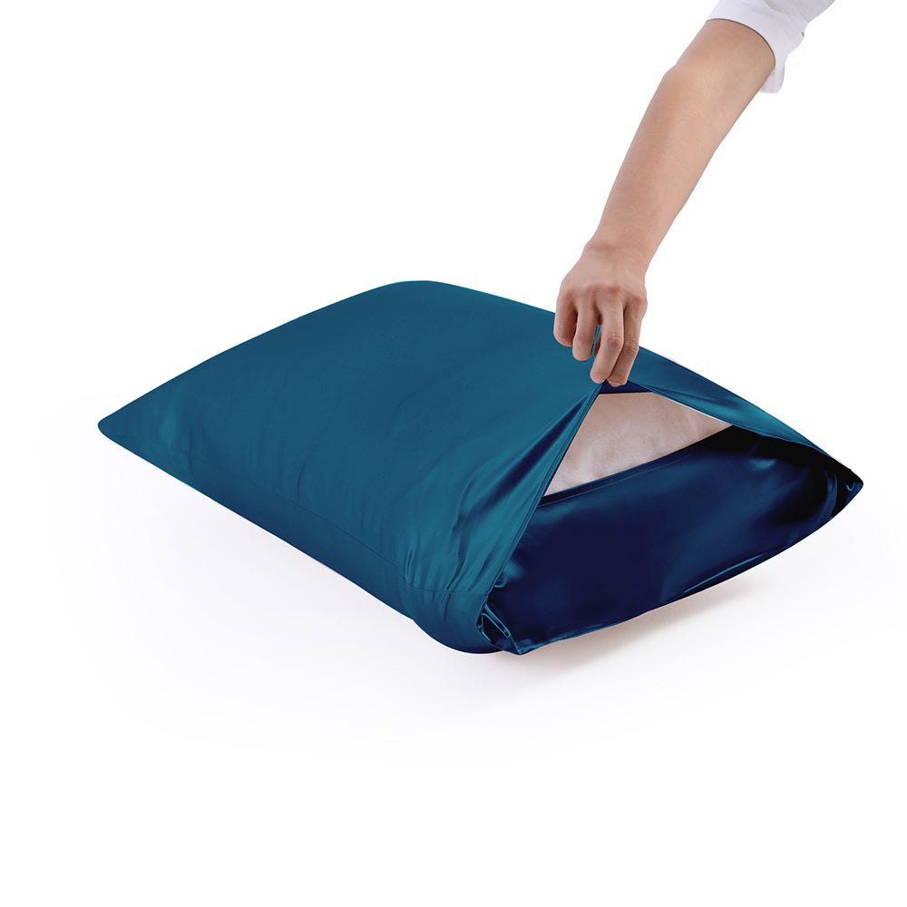 22 Momme Silk Pillowcase - Teal