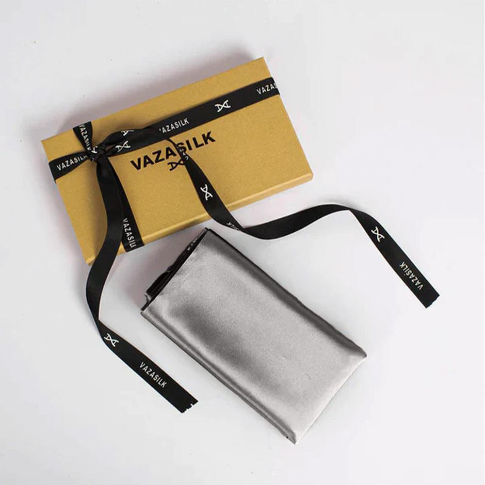 22 Momme Silk Pillowcase - Dark Gray