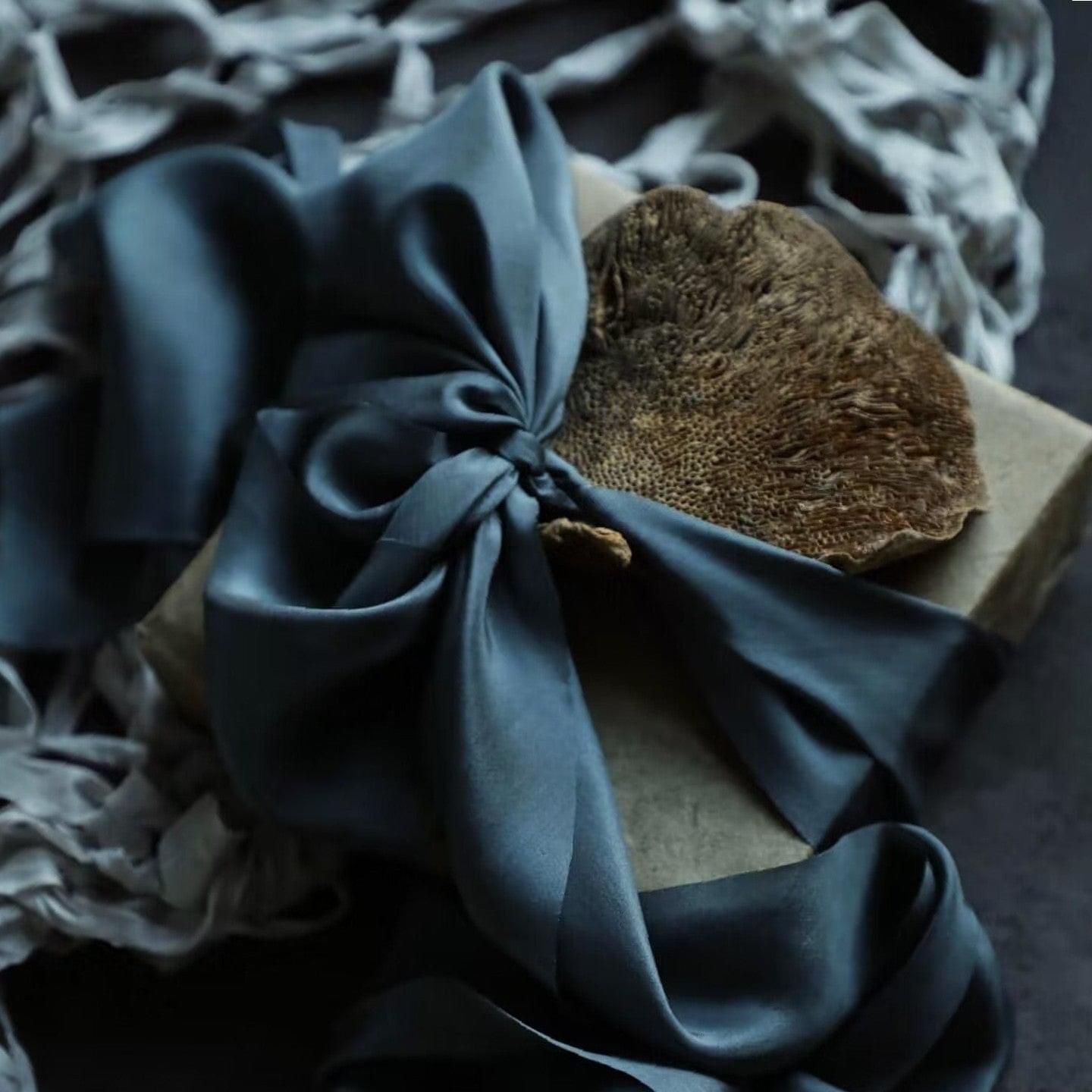 4 Rolls of Different Sized Silk Ribbon - VAZASILK