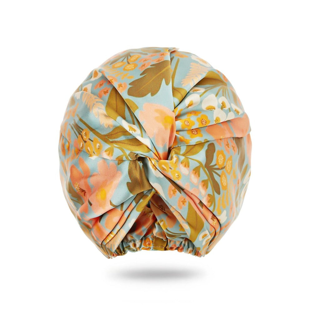 vazasilk double layer silk bonnet Citrus Flower