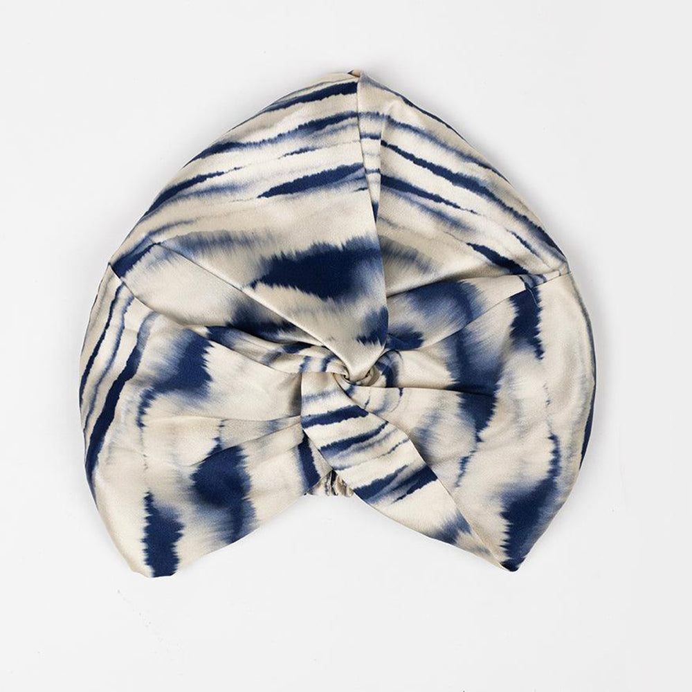 vazasilk double layer silk bonnet Twilight Fusion