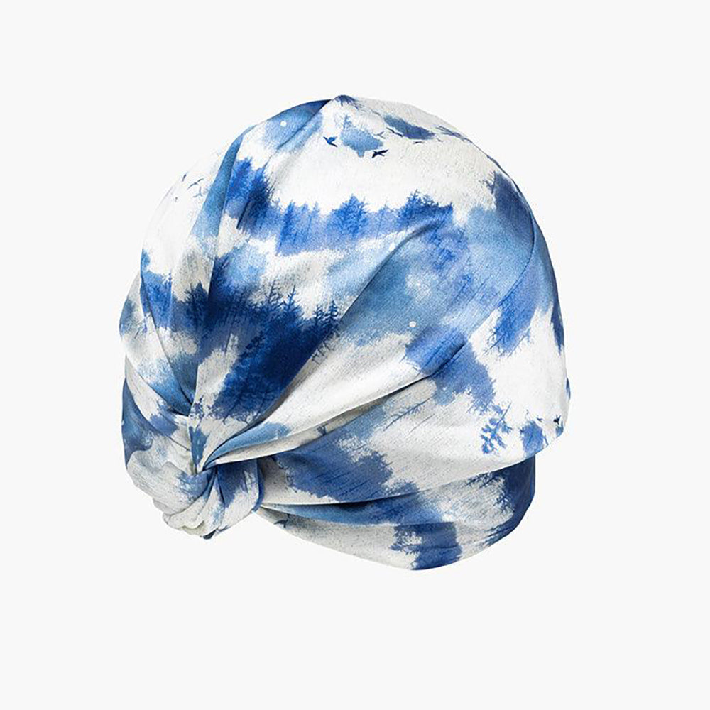 vazasilk double layer silk bonnet Mystic Sky