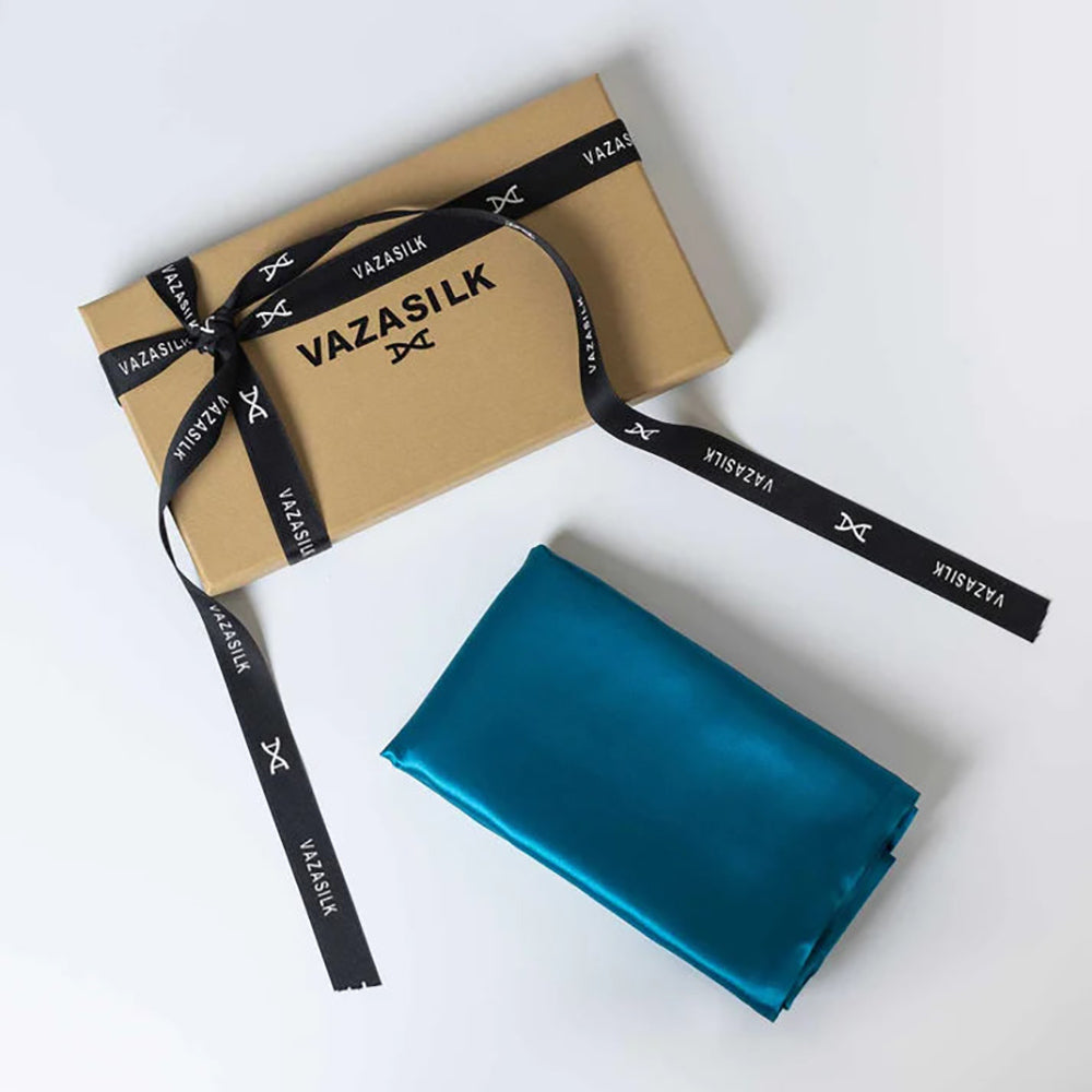 22 Momme Silk Pillowcase - Teal