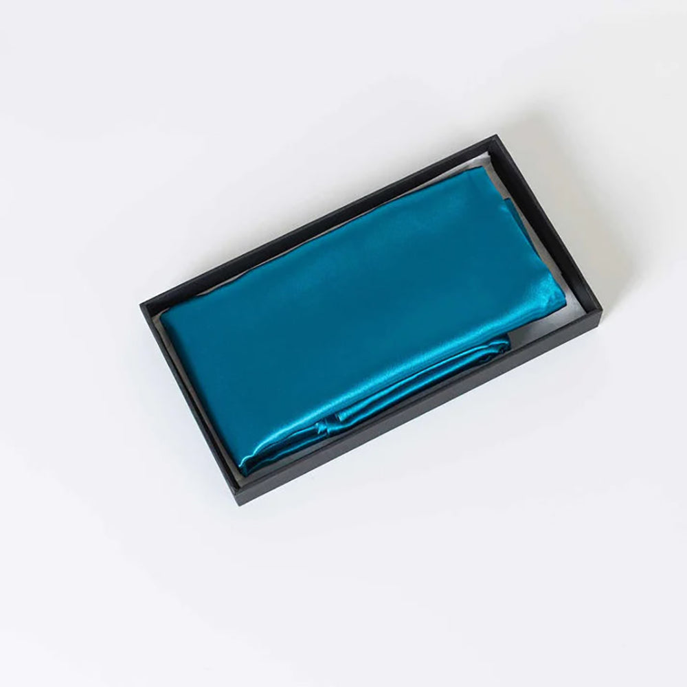 22 Momme Silk Pillowcase - Teal