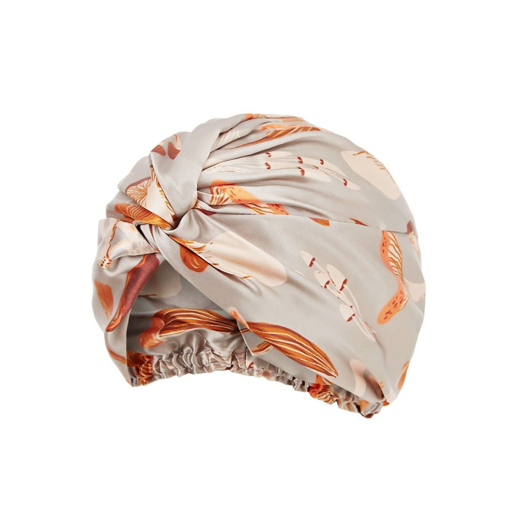 vazasilk double layer silk bonnet Mushroom