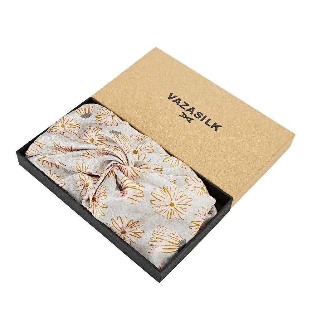vazasilk double layer silk bonnet Autumn Helenium
