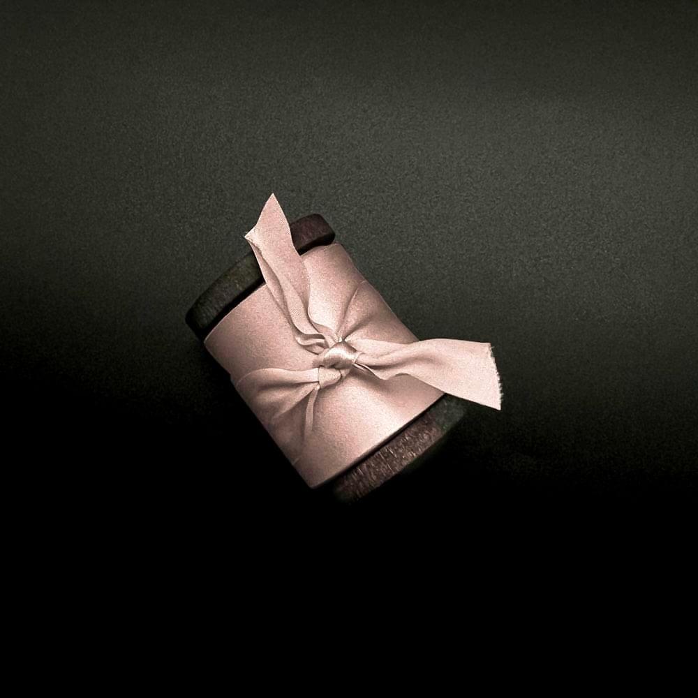 Blossom Pink Pure Silk Ribbon - VAZASILK