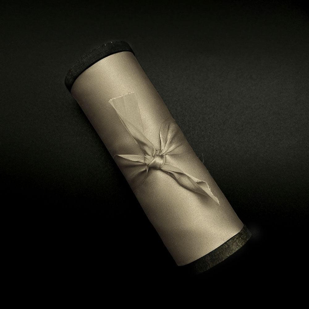 Champagne Pure Silk Ribbon - VAZASILK
