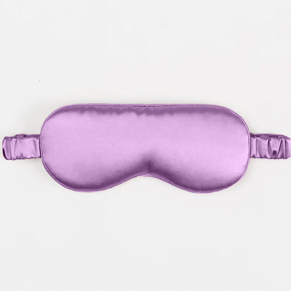 Dark Purple Mulberry Silk Sleep Eye Mask - VAZASILK