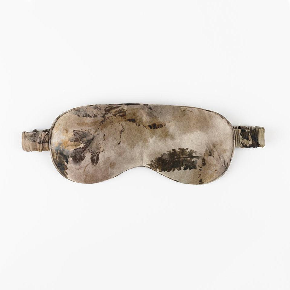 Earthen Mocha Pure Mulberry Silk Sleep Eye Mask - VAZASILK