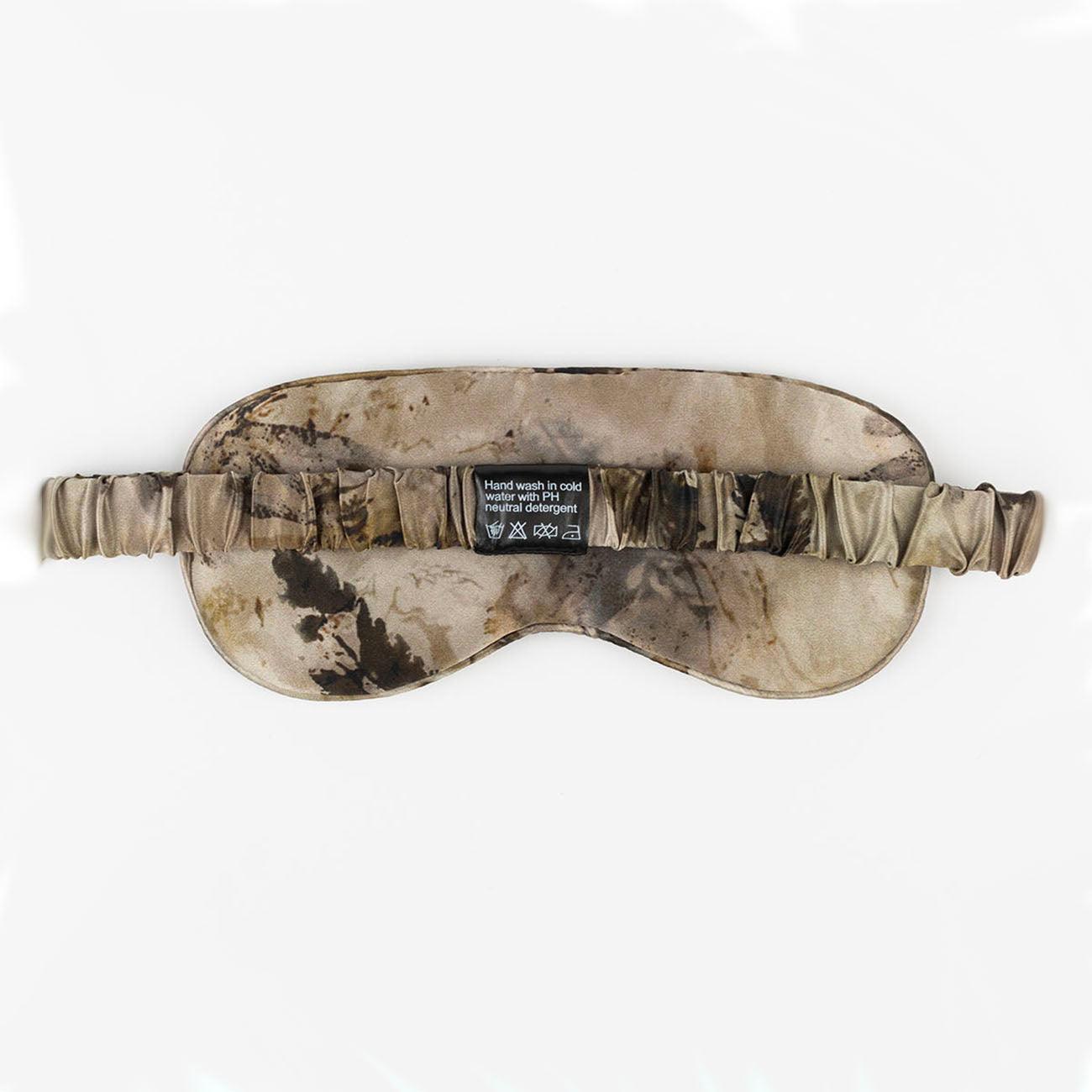 Earthen Mocha Pure Mulberry Silk Sleep Eye Mask - VAZASILK