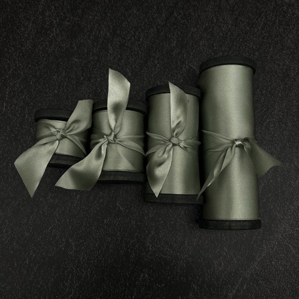 Eucalyptus Green Pure Silk Ribbon - VAZASILK