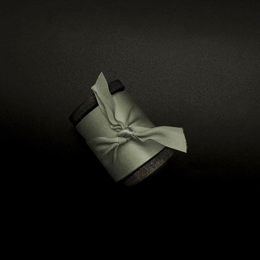 Eucalyptus Green Pure Silk Ribbon - VAZASILK
