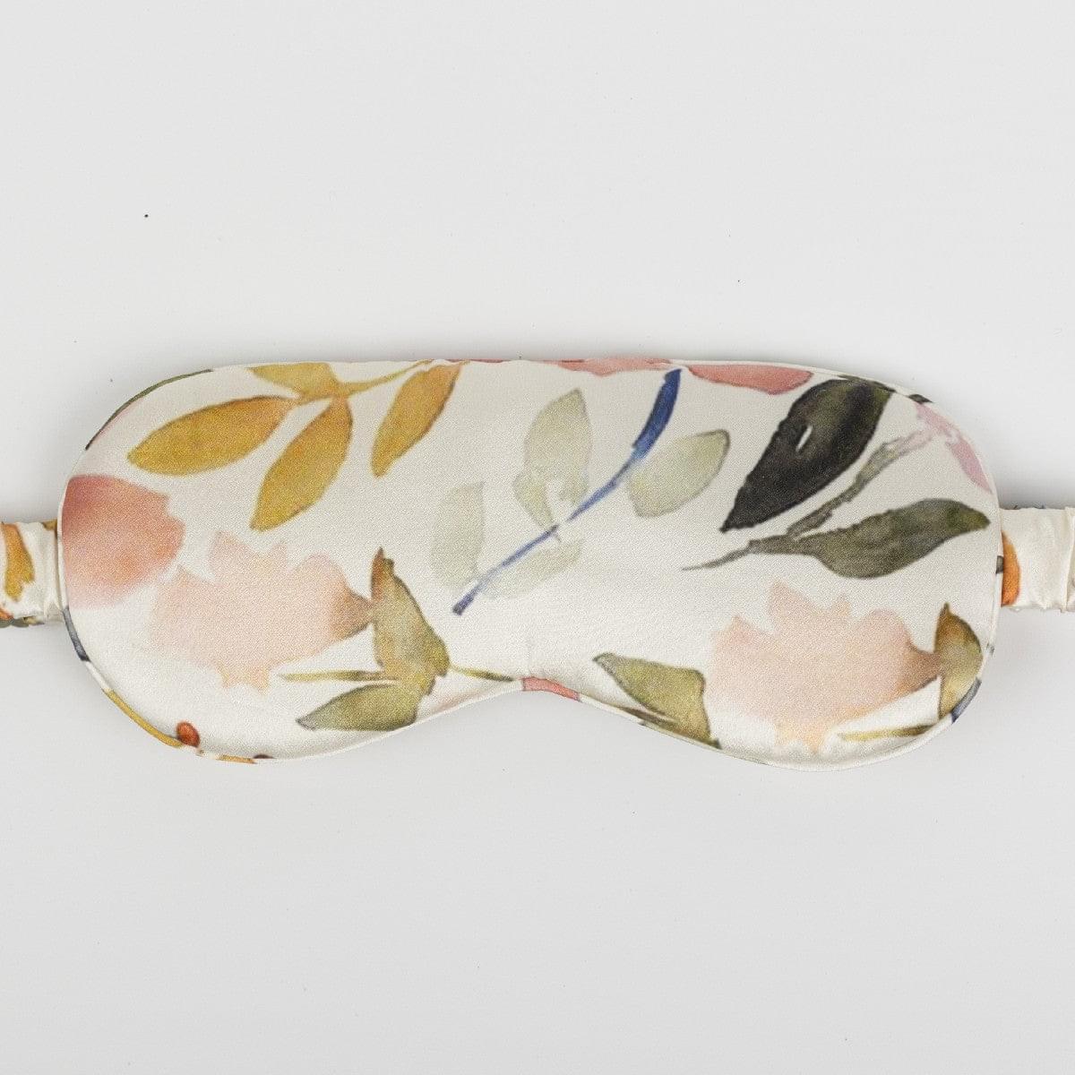 Fallen Leaves Pure Mulberry Silk Sleep Eye Mask - VAZASILK