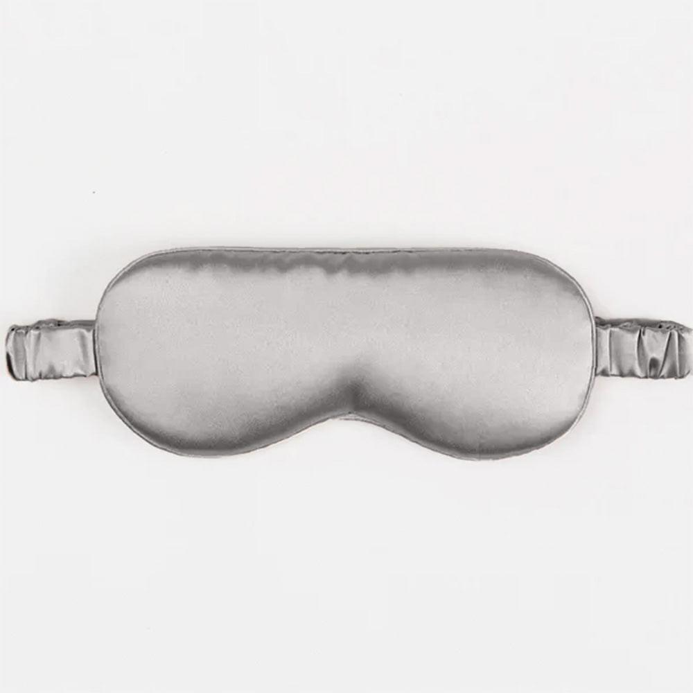 Gray Pure Mulberry Silk Sleep Eye Mask - VAZASILK
