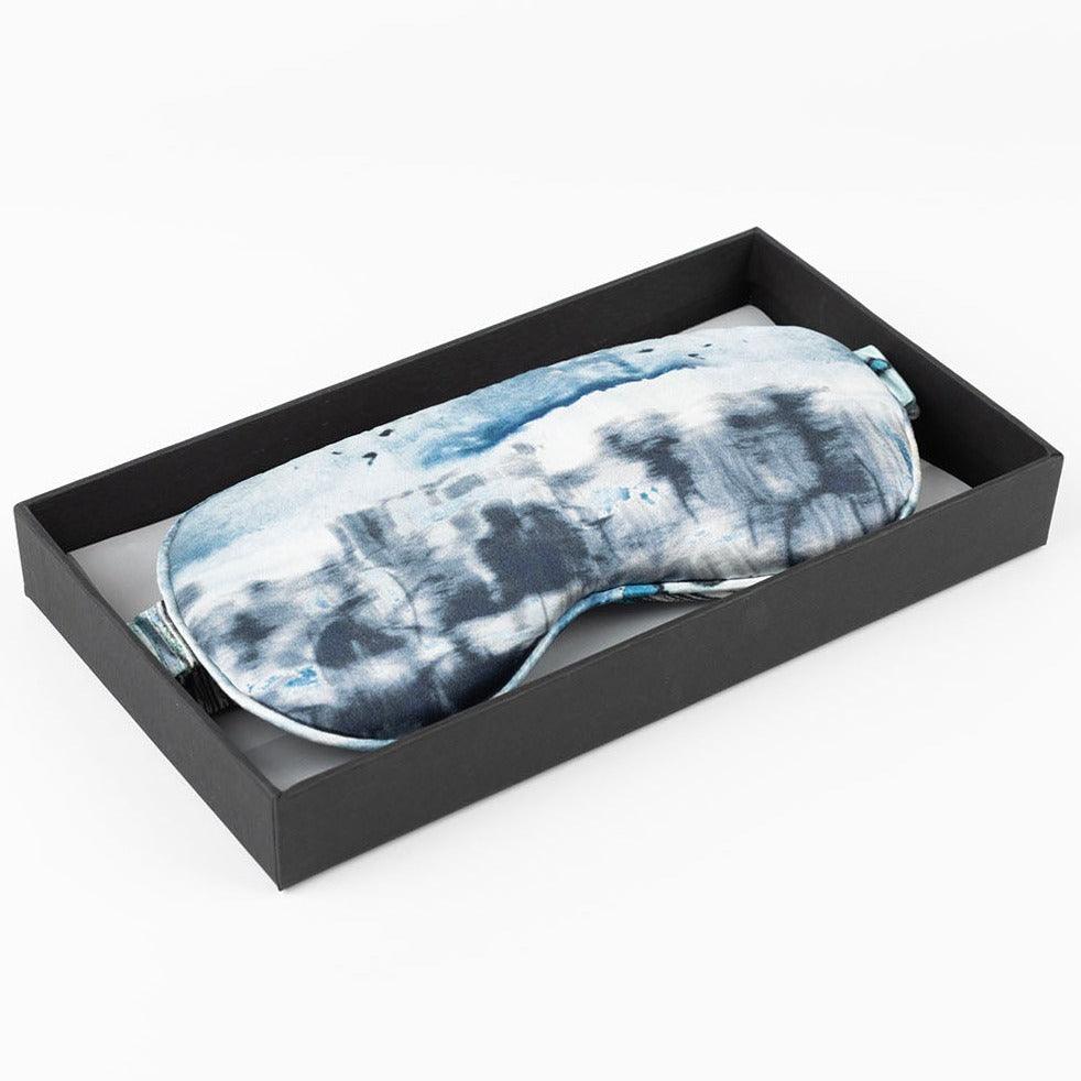 Ink Dyeing Pure Mulberry Silk Sleep Eye Mask - VAZASILK
