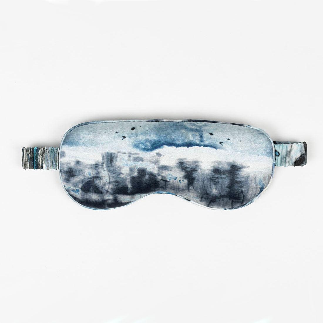 Ink Dyeing Pure Mulberry Silk Sleep Eye Mask - VAZASILK