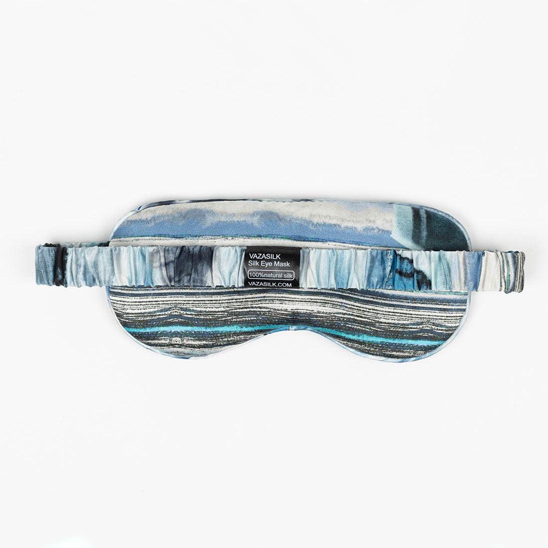 Ink Dyeing Pure Mulberry Silk Sleep Eye Mask - VAZASILK