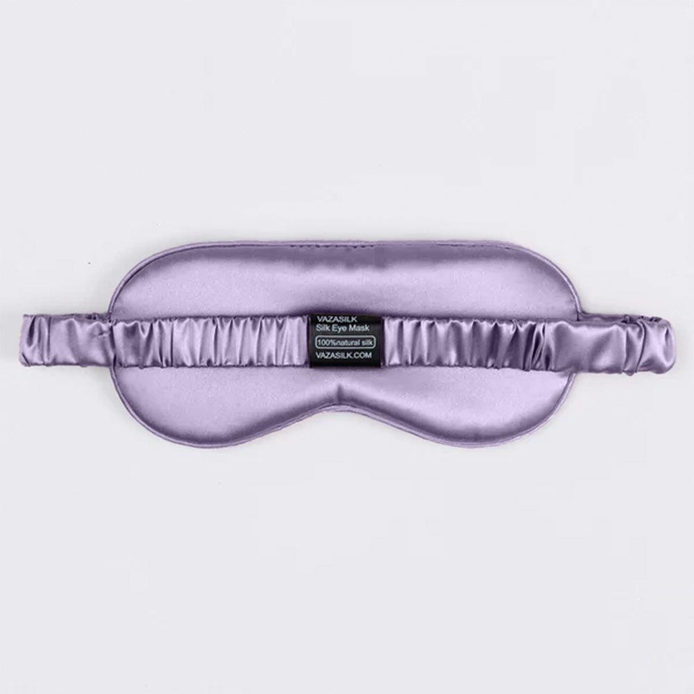 Light Purple Pure Mulberry Silk Sleep Eye Mask - VAZASILK