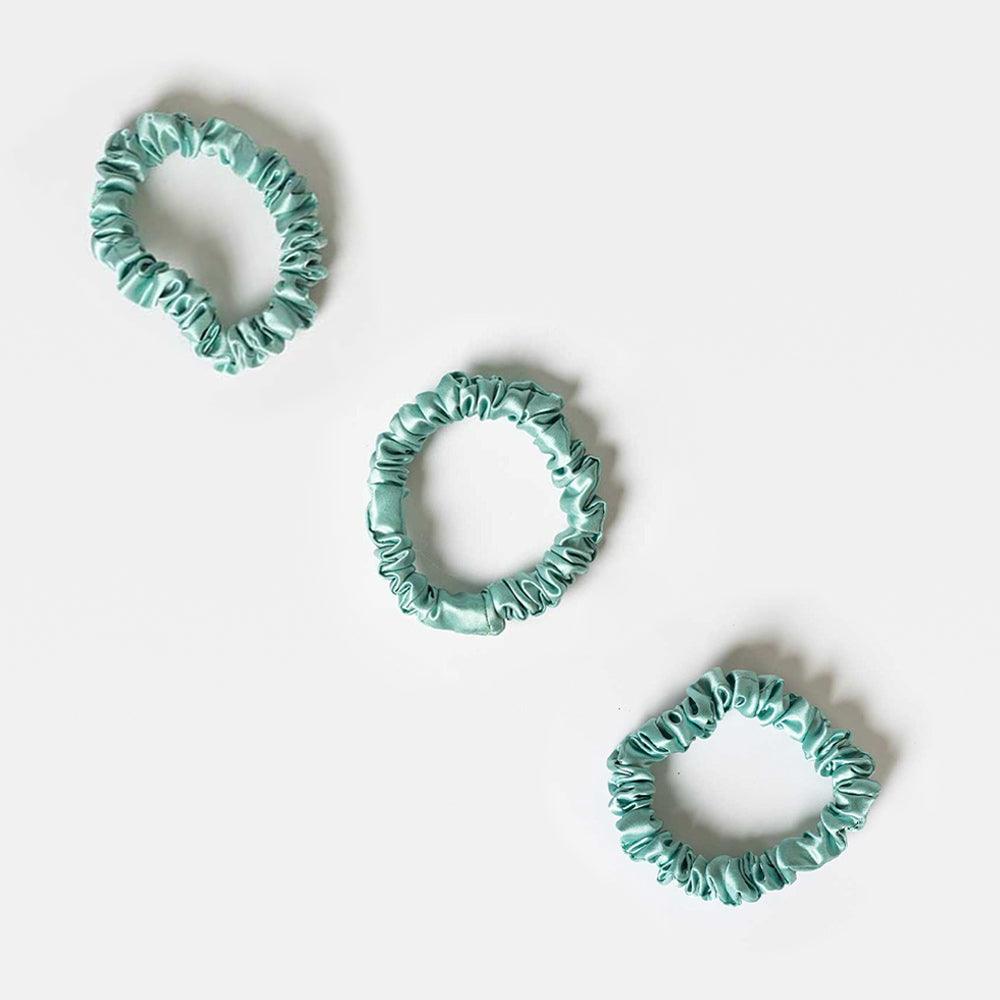 Mulberry Silk Hair Scrunchies Small 3pcs - VAZASILK