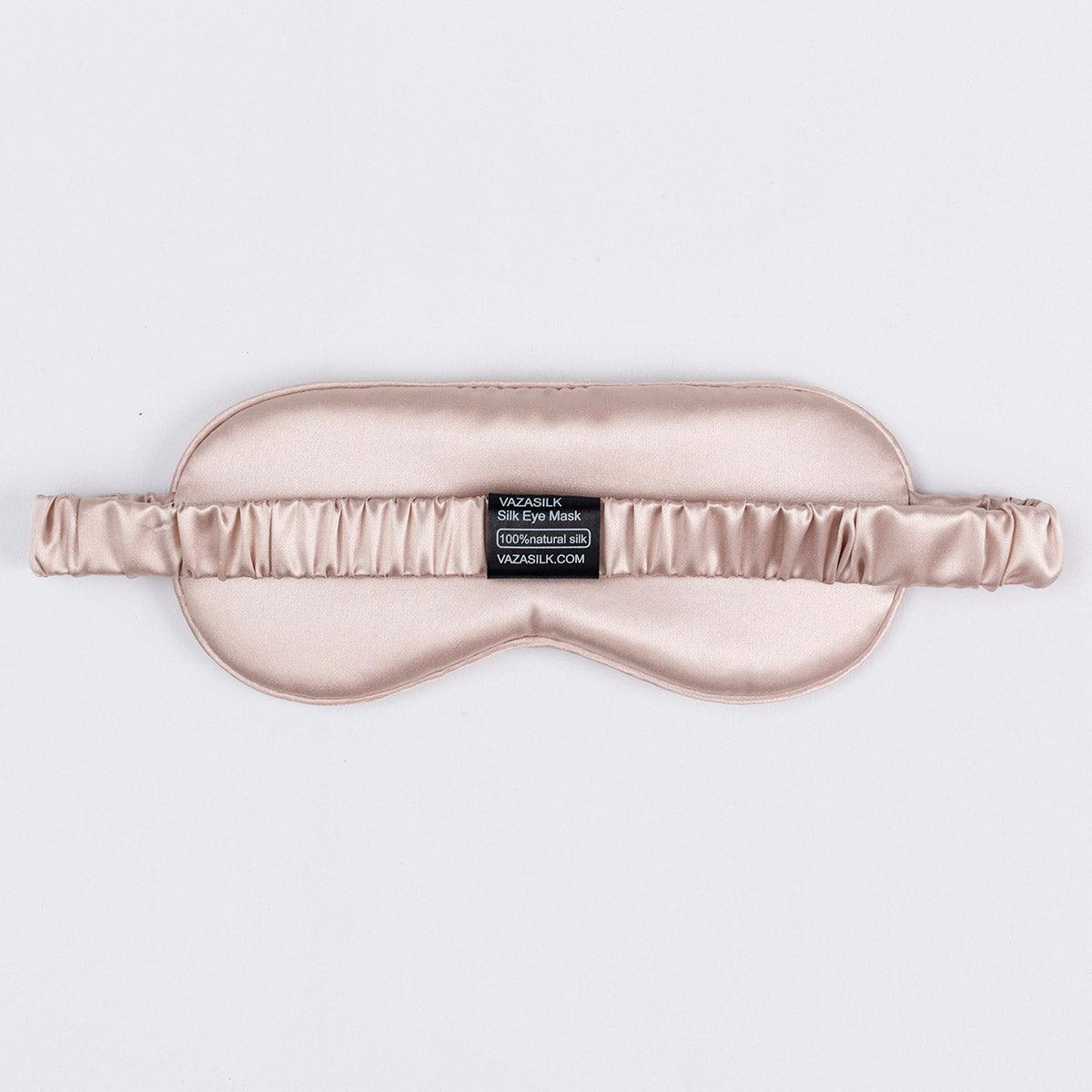 Pink Pure Mulberry Silk Sleep Eye Mask - VAZASILK
