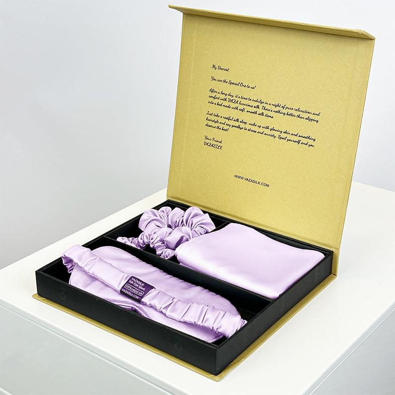 Silk Dreamscapes Pillowcase Set - Orchid Bloom - VAZASILK