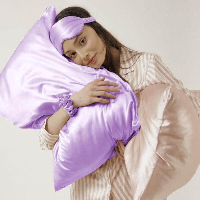 Silk Dreamscapes Pillowcase Set - Orchid Bloom - VAZASILK