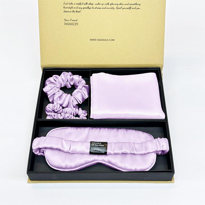 Silk Dreamscapes Pillowcase Set - Orchid Bloom - VAZASILK
