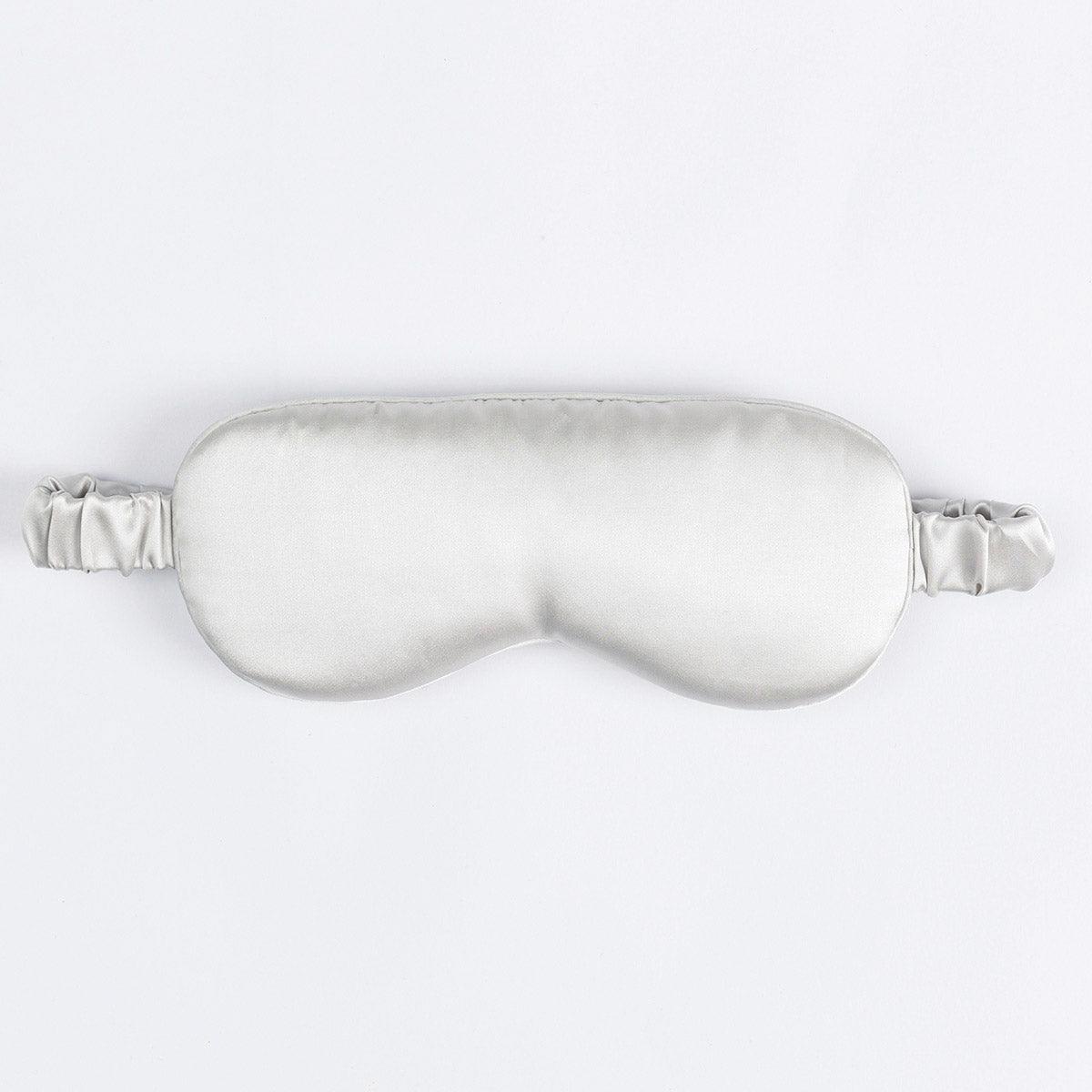 White Pure Mulberry Silk Sleep Eye Mask - VAZASILK