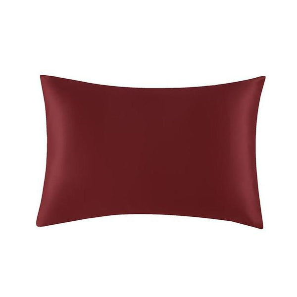 19 Momme Silk Pillowcase - Burgundy Red