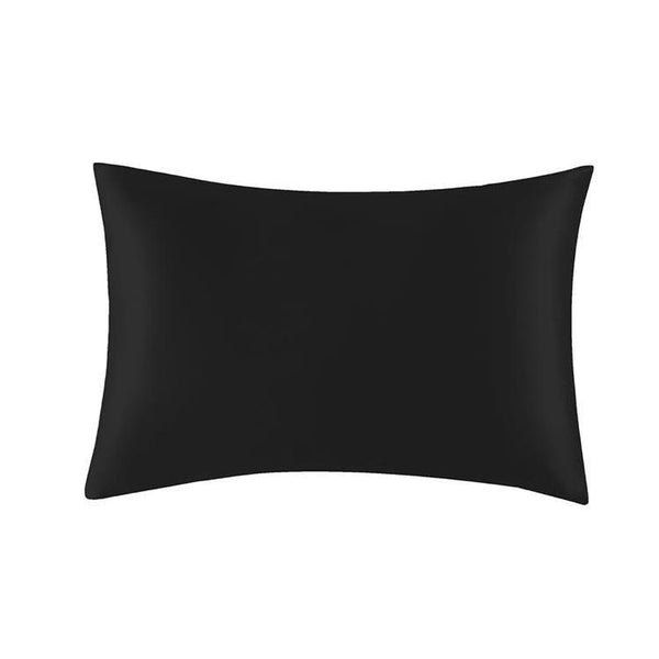 19 Momme Silk Pillowcase - Black
