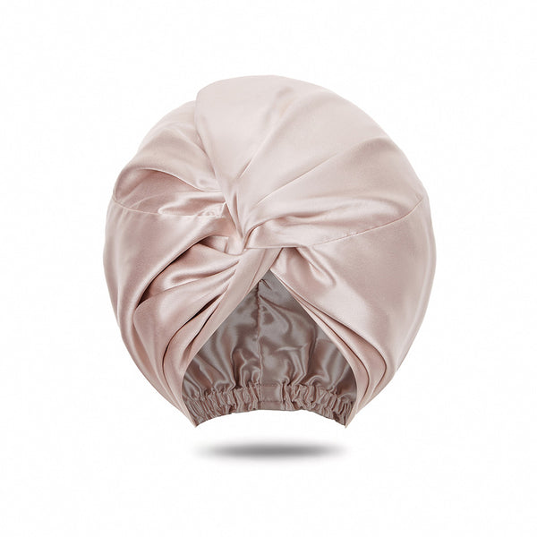 Double Layer Bonnet for Sleeping - Pink