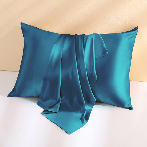 22 Momme Blue Envelope Silk Pillowcase