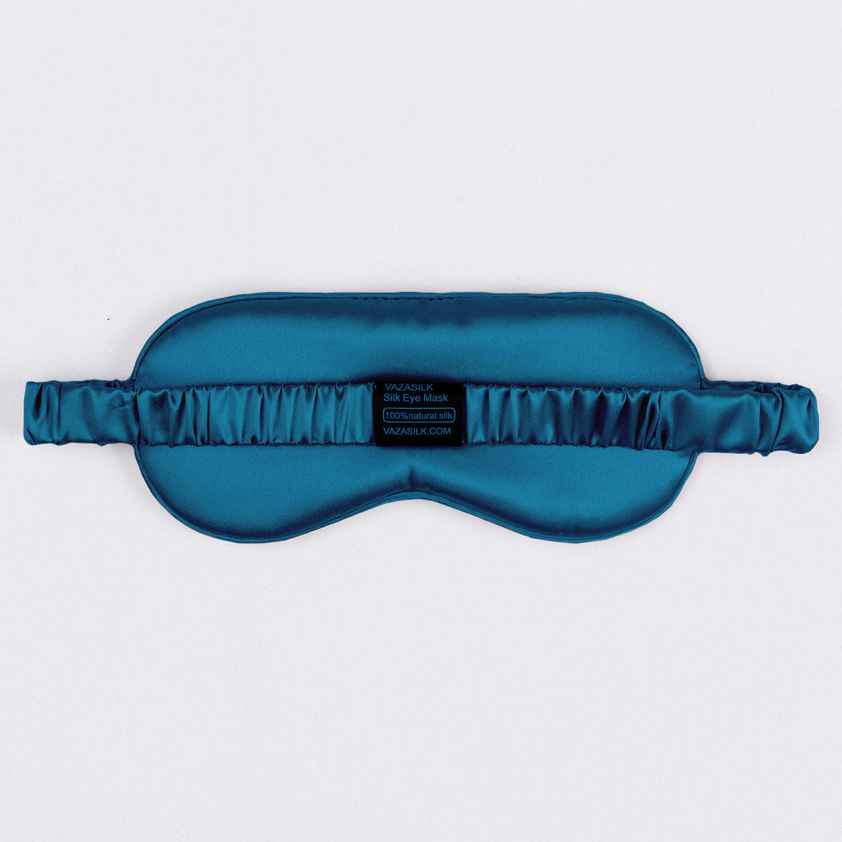 Masque pour les yeux en soie 22 Momme - Bleu sarcelle