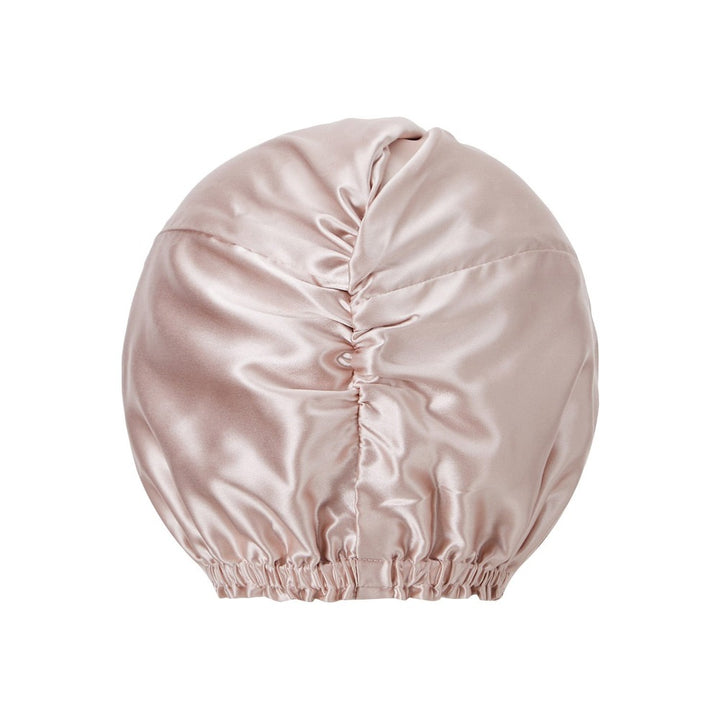 vazasilk double layer silk bonnet pink