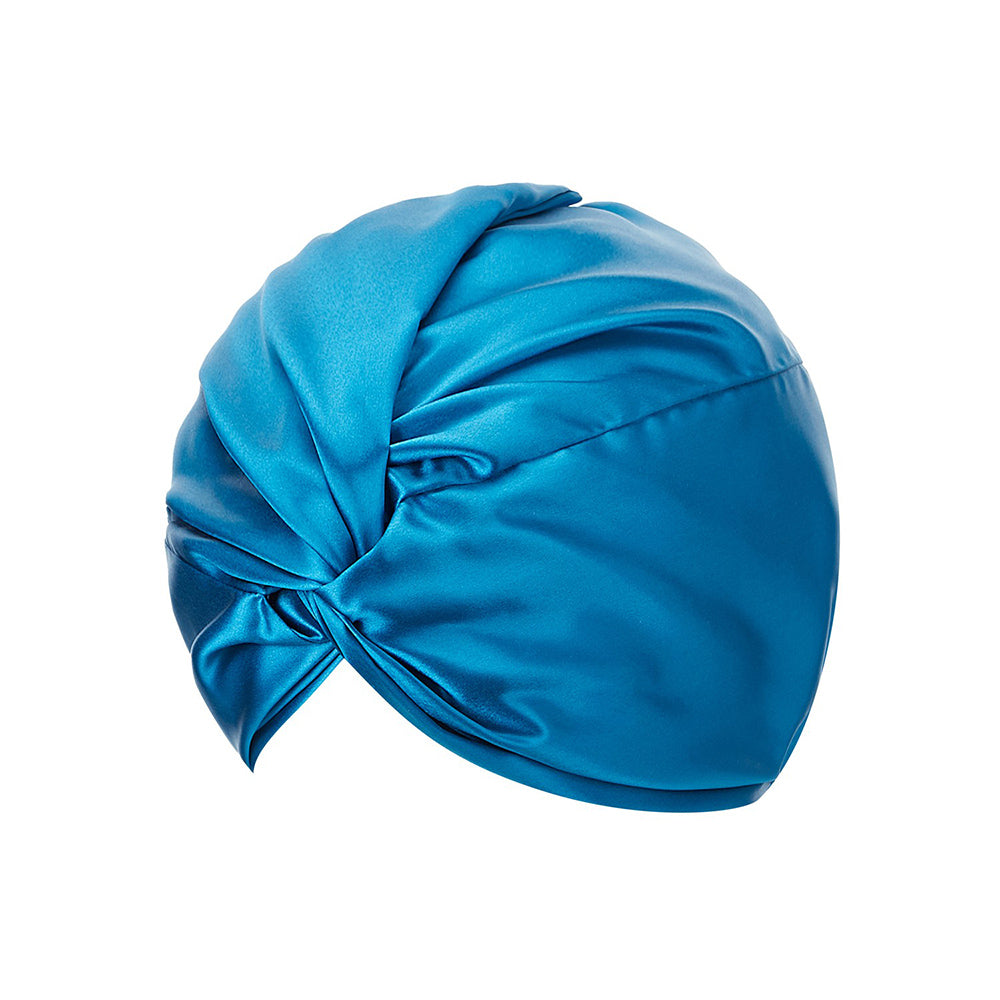 Double Layer Silk Bonnet - Solid Color