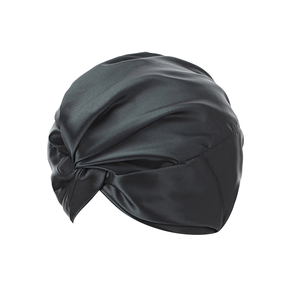 Double Layer Bonnet for Sleeping - Black