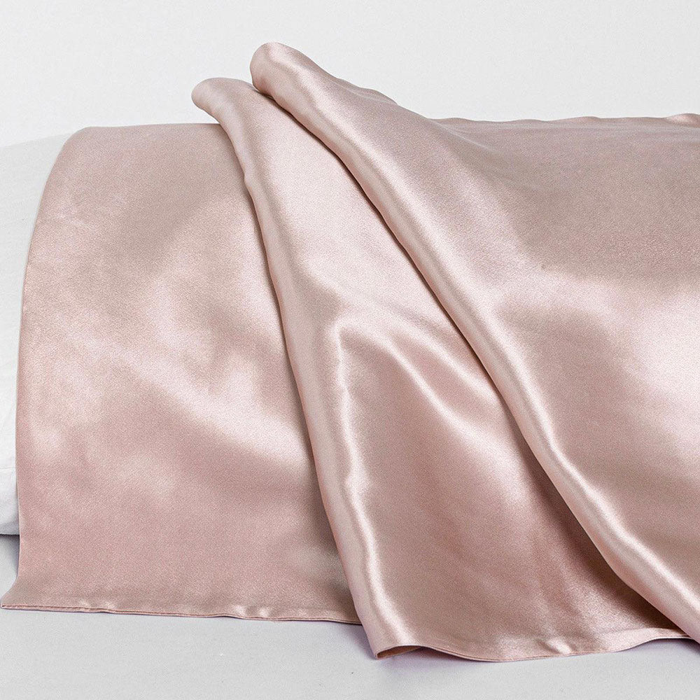 22 Momme Silk Pillowcase - Rosy Pink