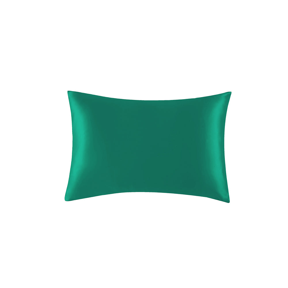 22 Momme Silk Pillowcase - Dark Green