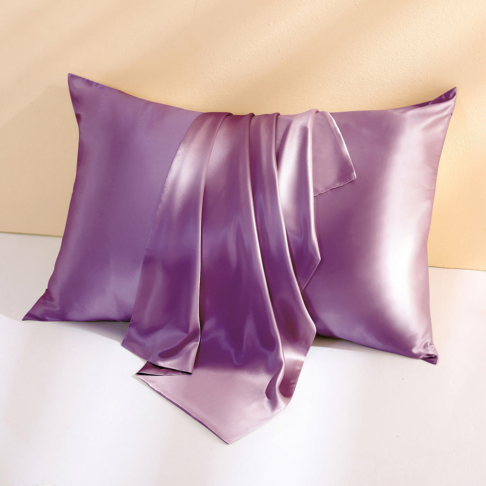 22 Momme Silk Pillowcase - Royal Purple