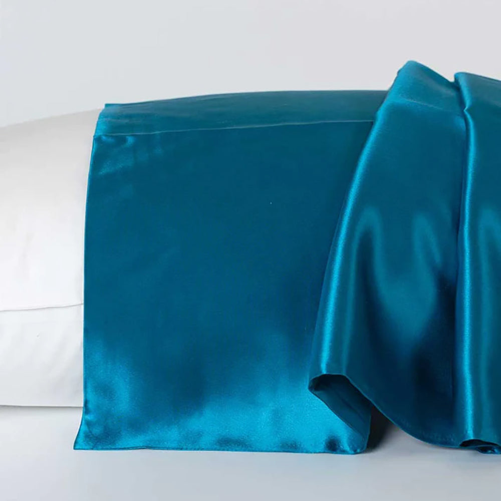 22 Momme Silk Pillowcase - Teal