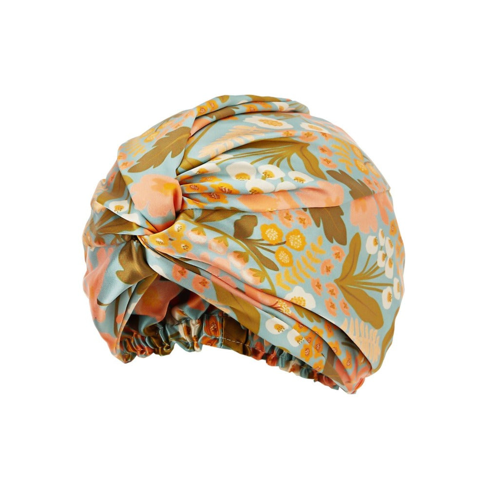 vazasilk double layer silk bonnet Citrus Flower