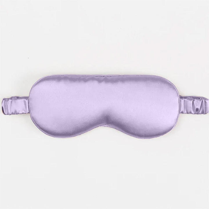 Light Purple Pure Mulberry Silk Sleep Eye Mask - VAZASILK