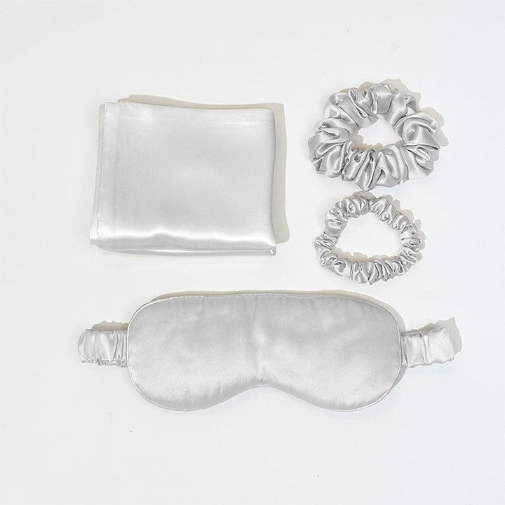 Silk Dreamscapes Pillowcase Set - Silver White - VAZASILK